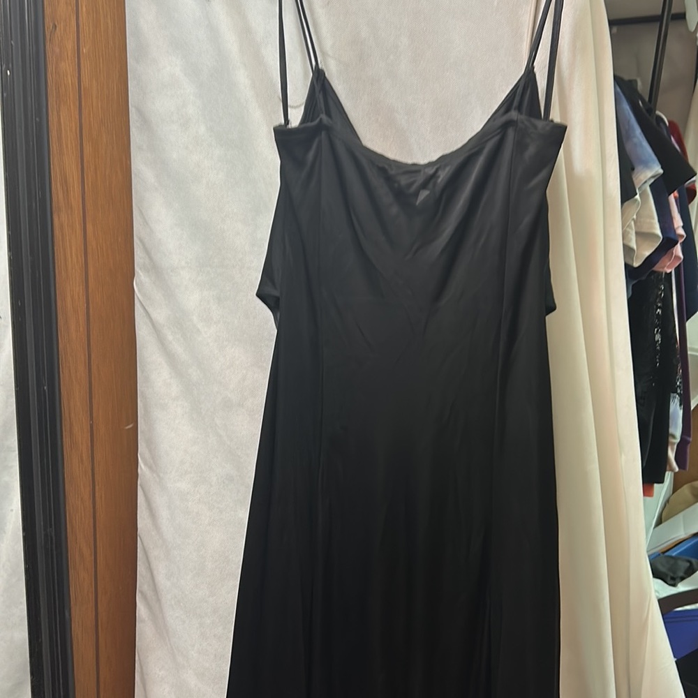 Black Ruffle Dress - Picture 4 of 4